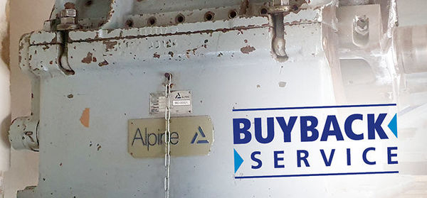 Hosokawa Alpine buyback service