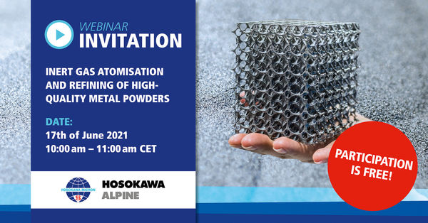 Invitation Webinar 3D Metal