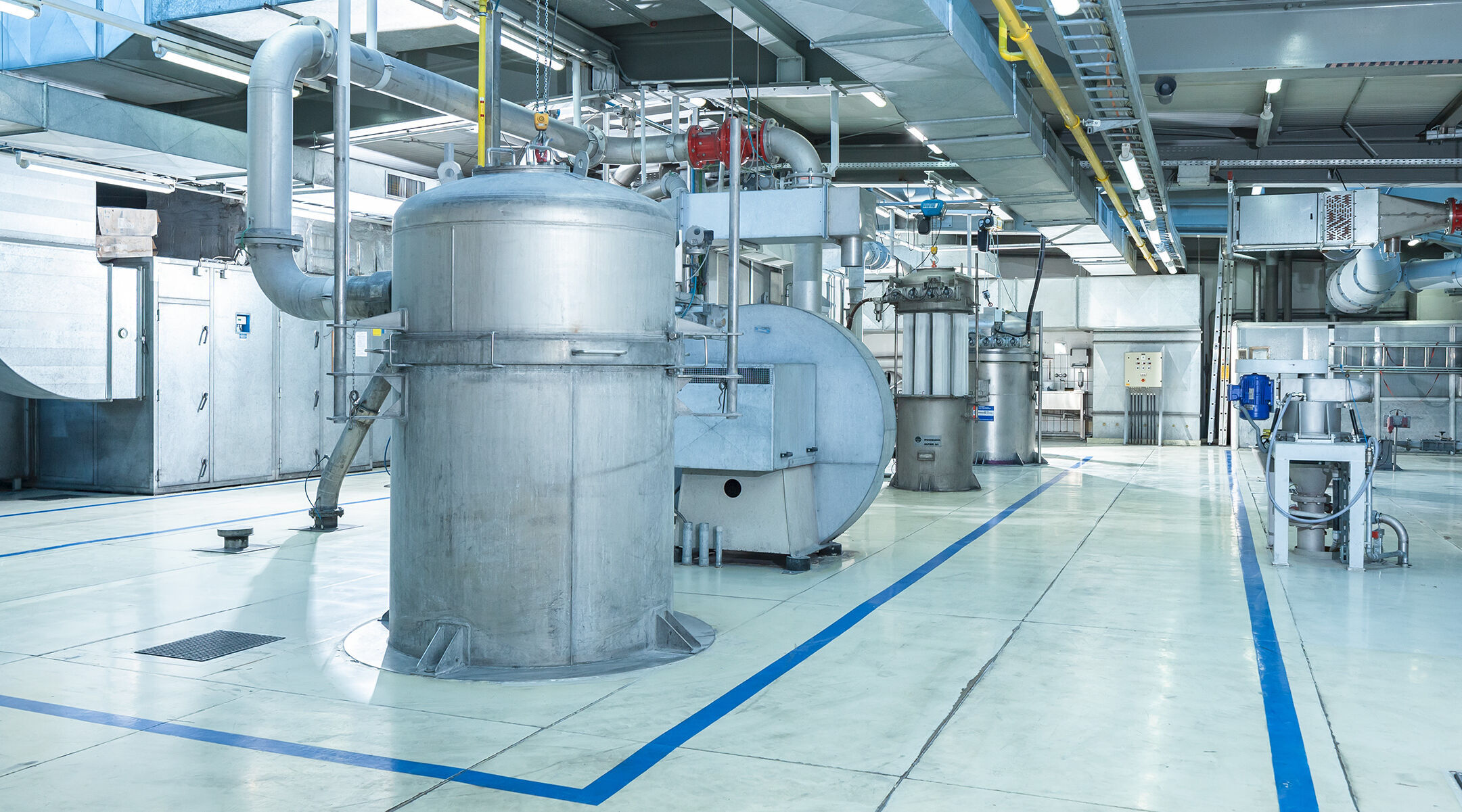Centrum testowania produktów w Hosokawa Alpine w Augsburgu